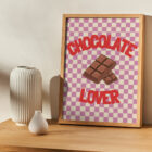 Affiche Illustration Chocolate Lover