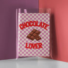 Affiche Illustration Chocolate Lover