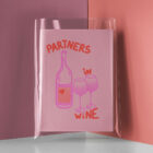 Affiche Illustration sur le vin "Partners in Wine"